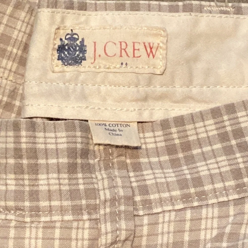 J. Crew Men’s Shorts | Color: White & Gray Patterned | Size: 31